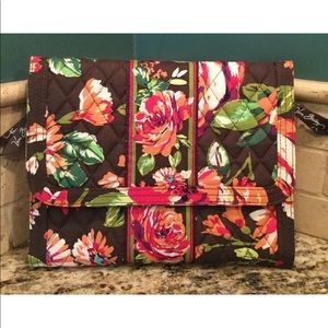 Vera Bradley ENGLISH ROSE Jewelry Folio Travel